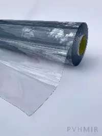 Пленка ПВХ прозрачная 1000мкм 1.4 м x 1м
